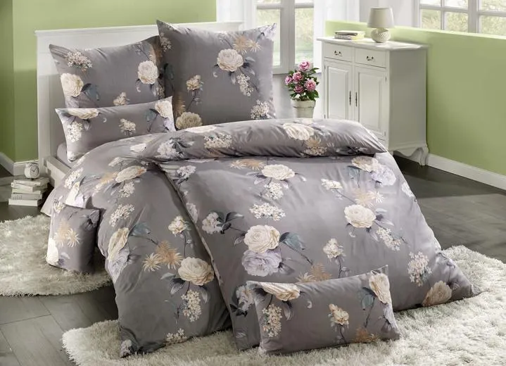 Microfaser Bettwäsche-Garnitur mit Reißverschluss