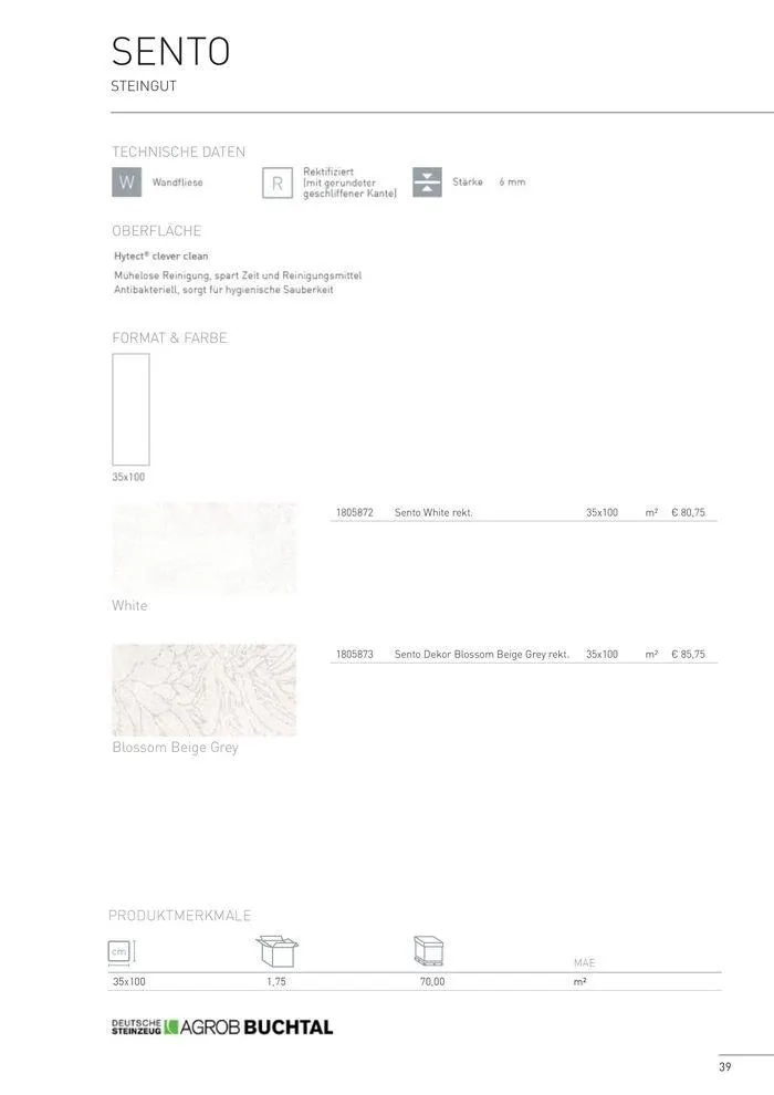Fliesen 2024 von 5. Juni bis 31. Dezember 2024 - Flugblätt seite 37