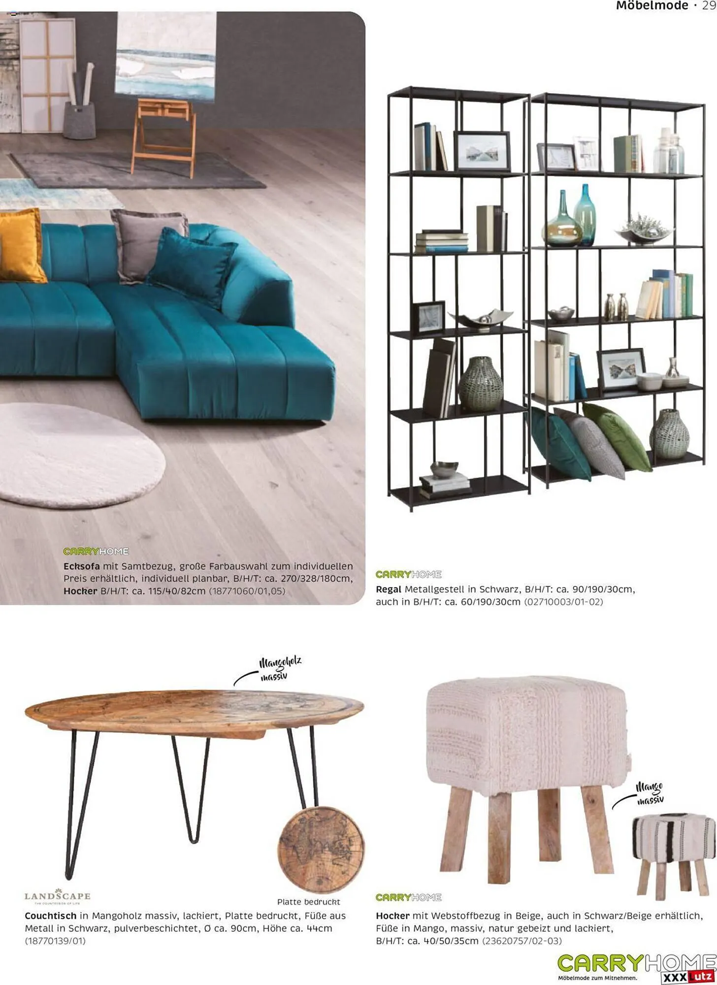 XXXLutz Flugblatt von 5. Juli bis 31. Mai 2024 - Flugblätt seite 29