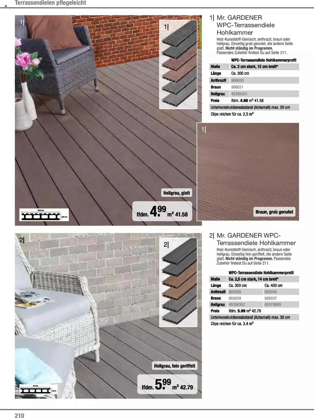 Hagebau Gartenjahr 2023 von 7. März bis 31. Dezember 2023 - Flugblätt seite  210