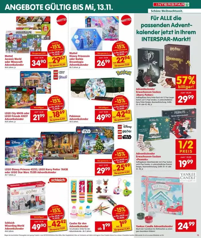 Top-Deals und Rabatte von 22. Oktober bis 5. November 2024 - Flugblätt seite 15