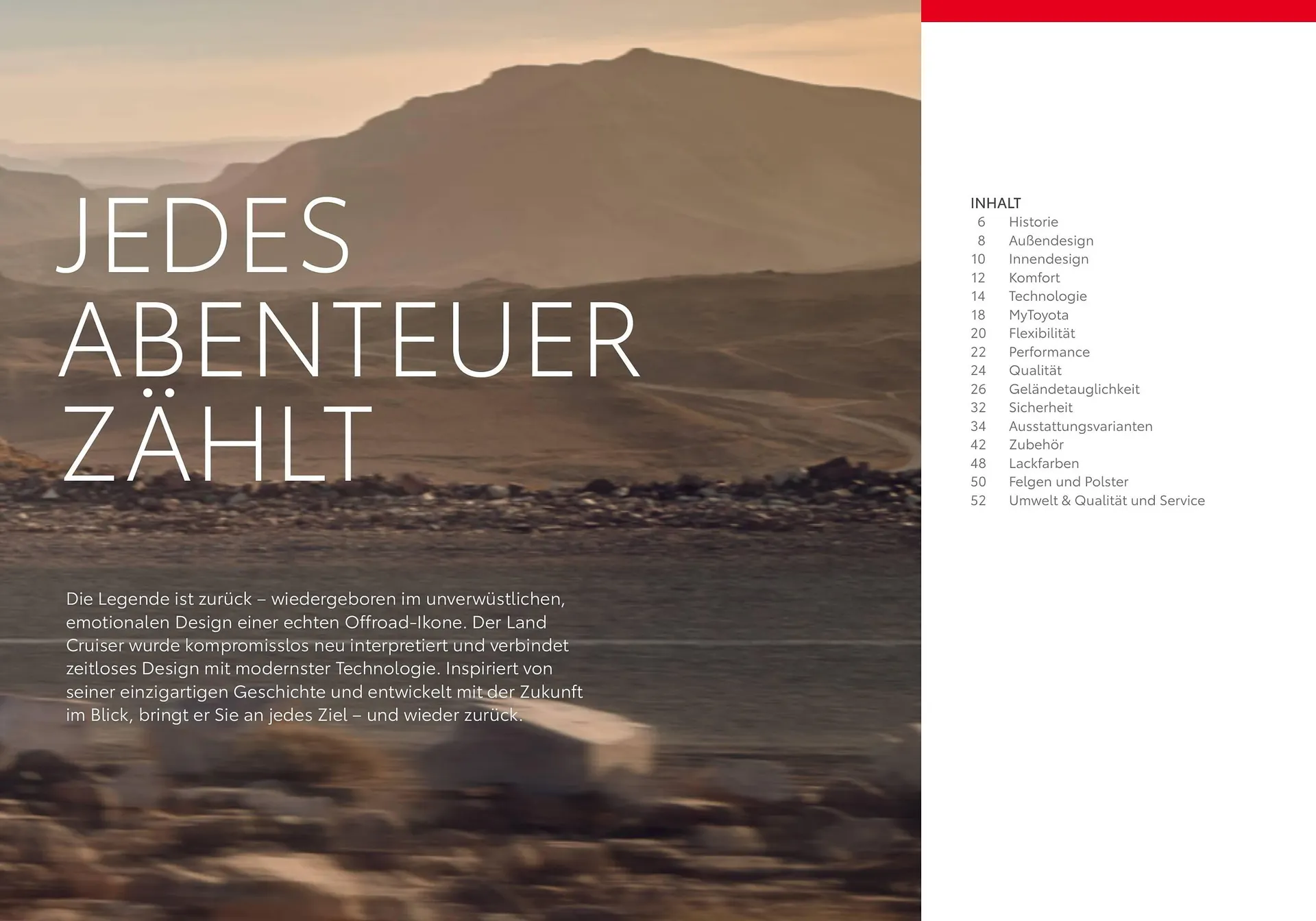 Toyota Flugblatt von 1. April bis 20. Oktober 2026 - Flugblätt seite  5