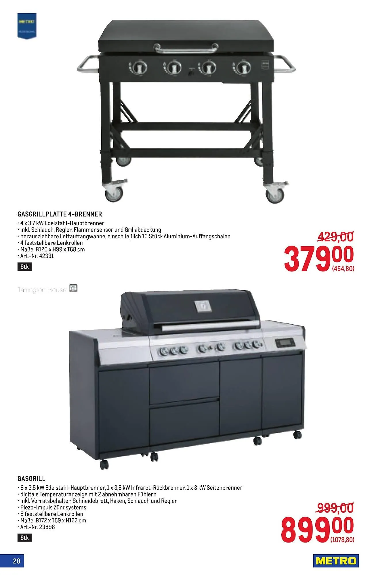 Metro Flugblatt von 2. April bis 29. April 2026 - Flugblätt seite  20