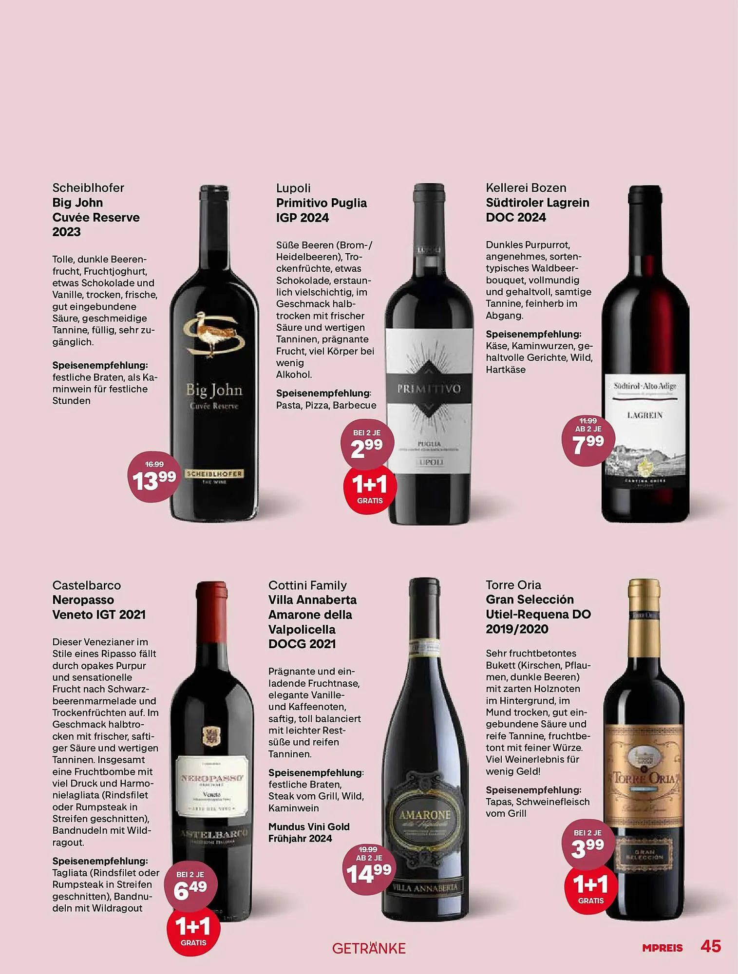 MPreis Flugblatt von 24. November bis 14. Dezember 2025 - Flugblätt seite  45
