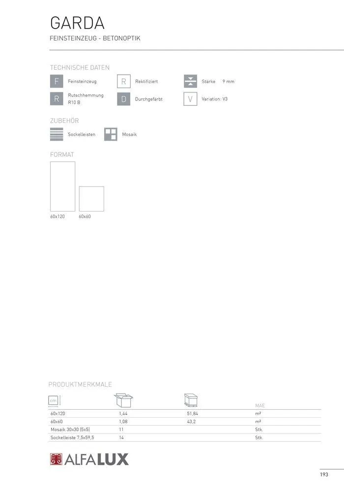 Fliesen 2024 von 5. Juni bis 31. Dezember 2024 - Flugblätt seite 191