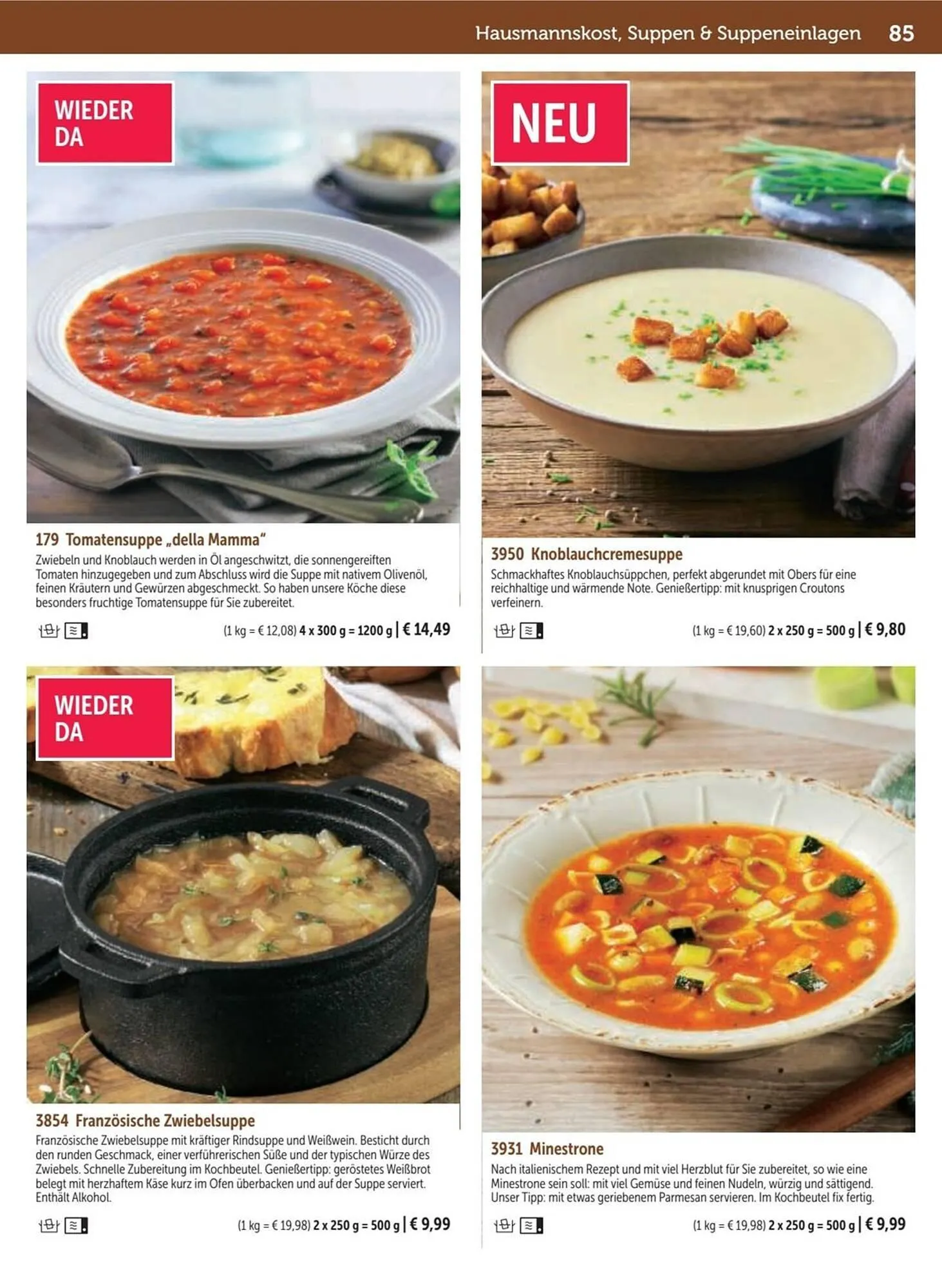 Bofrost Katalog von 13. September bis 6. März 2026 - Flugblätt seite  85