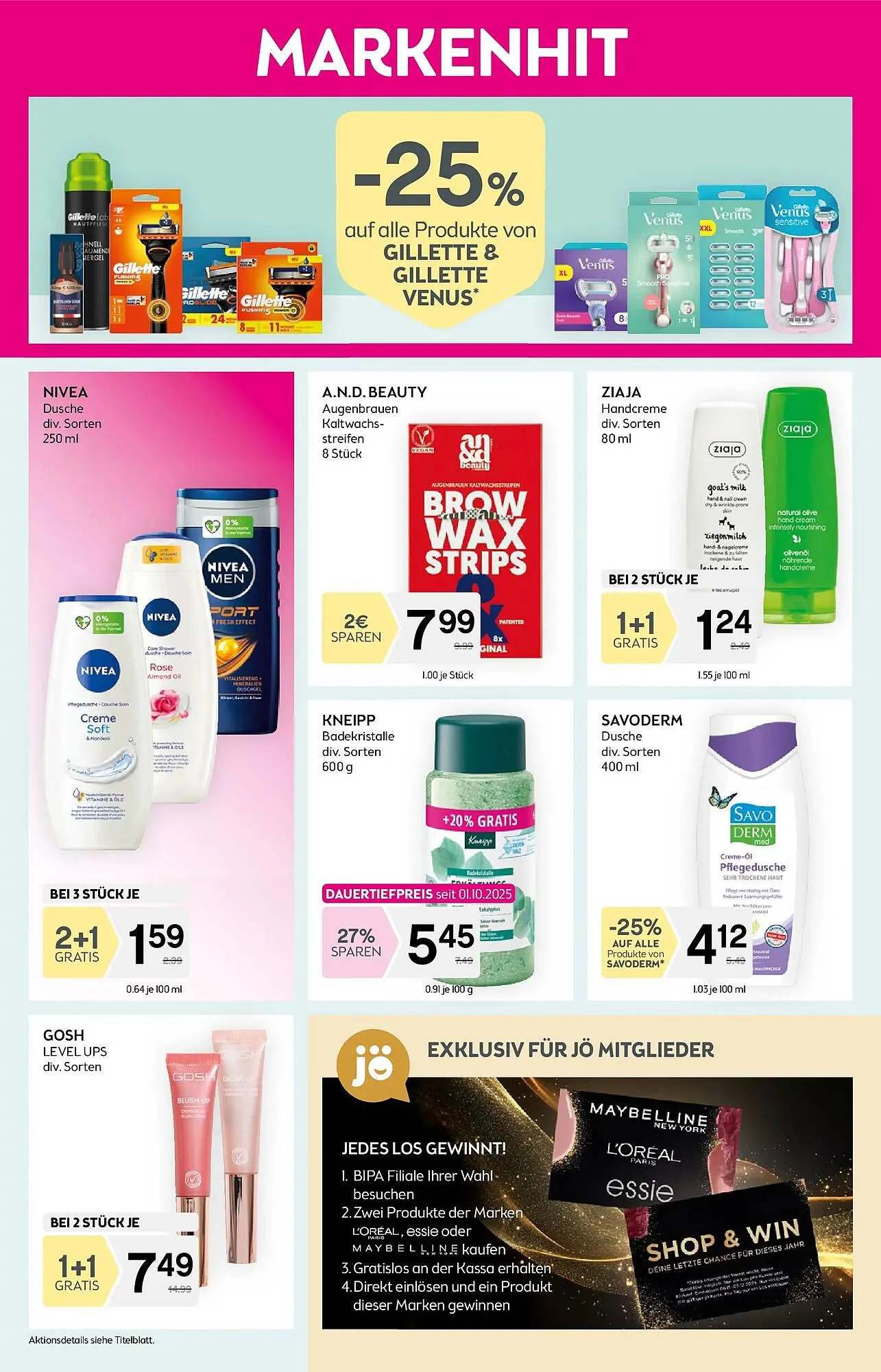 Bipa Flugblatt von 6. November bis 19. November 2025 - Flugblätt seite 8