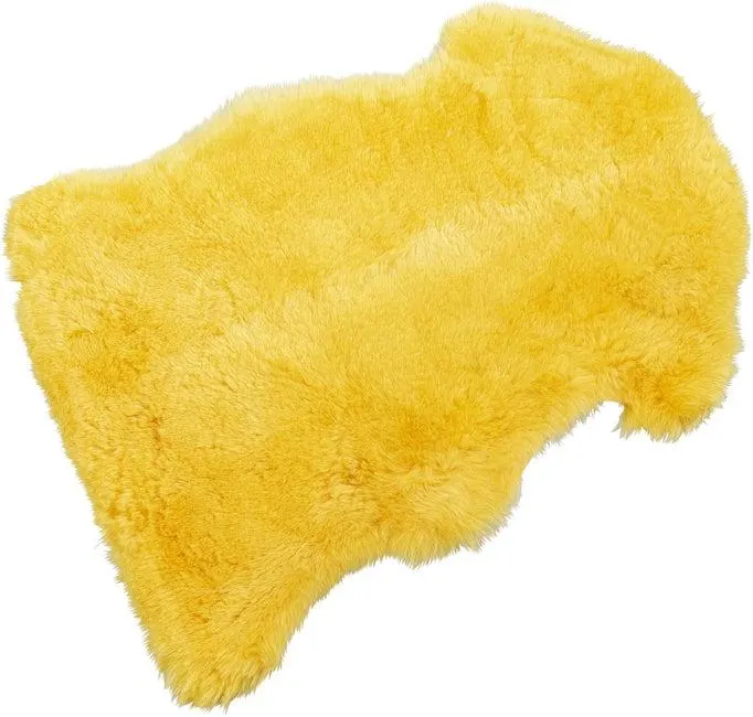 Lammfell Heidi Gelb 60x85cm