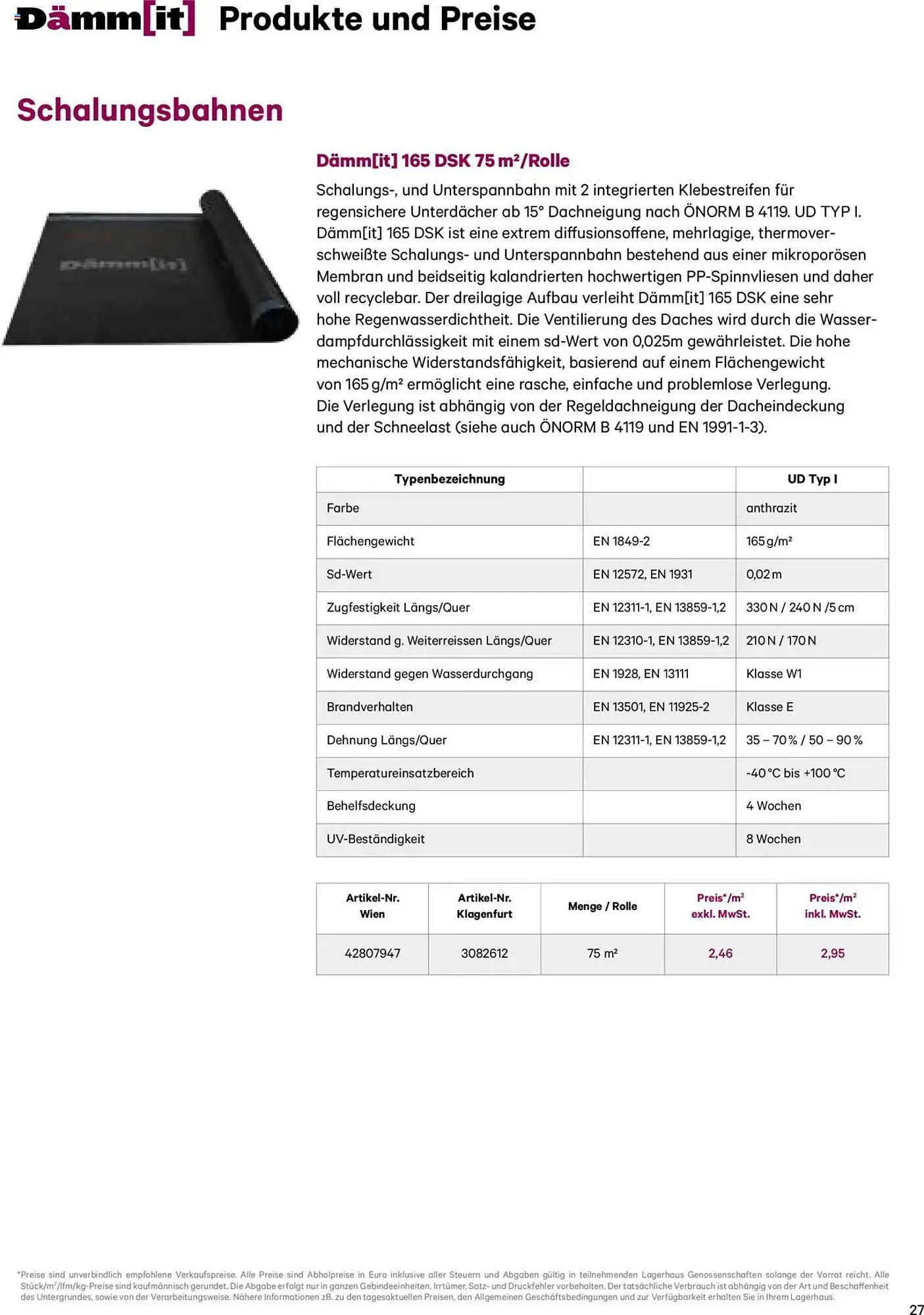 Lagerhaus Flugblatt von 8. Jänner bis 31. Dezember 2025 - Flugblätt seite  27