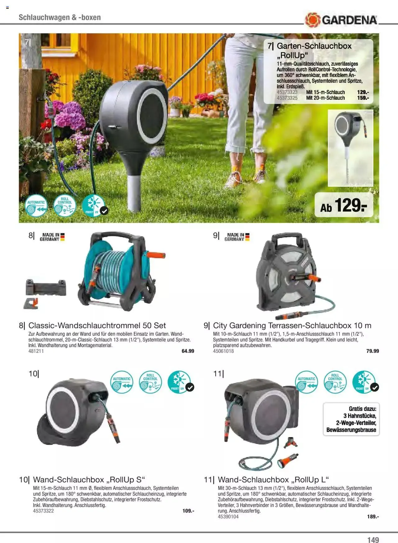 Hagebau Gartenjahr 2023 von 7. März bis 31. Dezember 2023 - Flugblätt seite  149