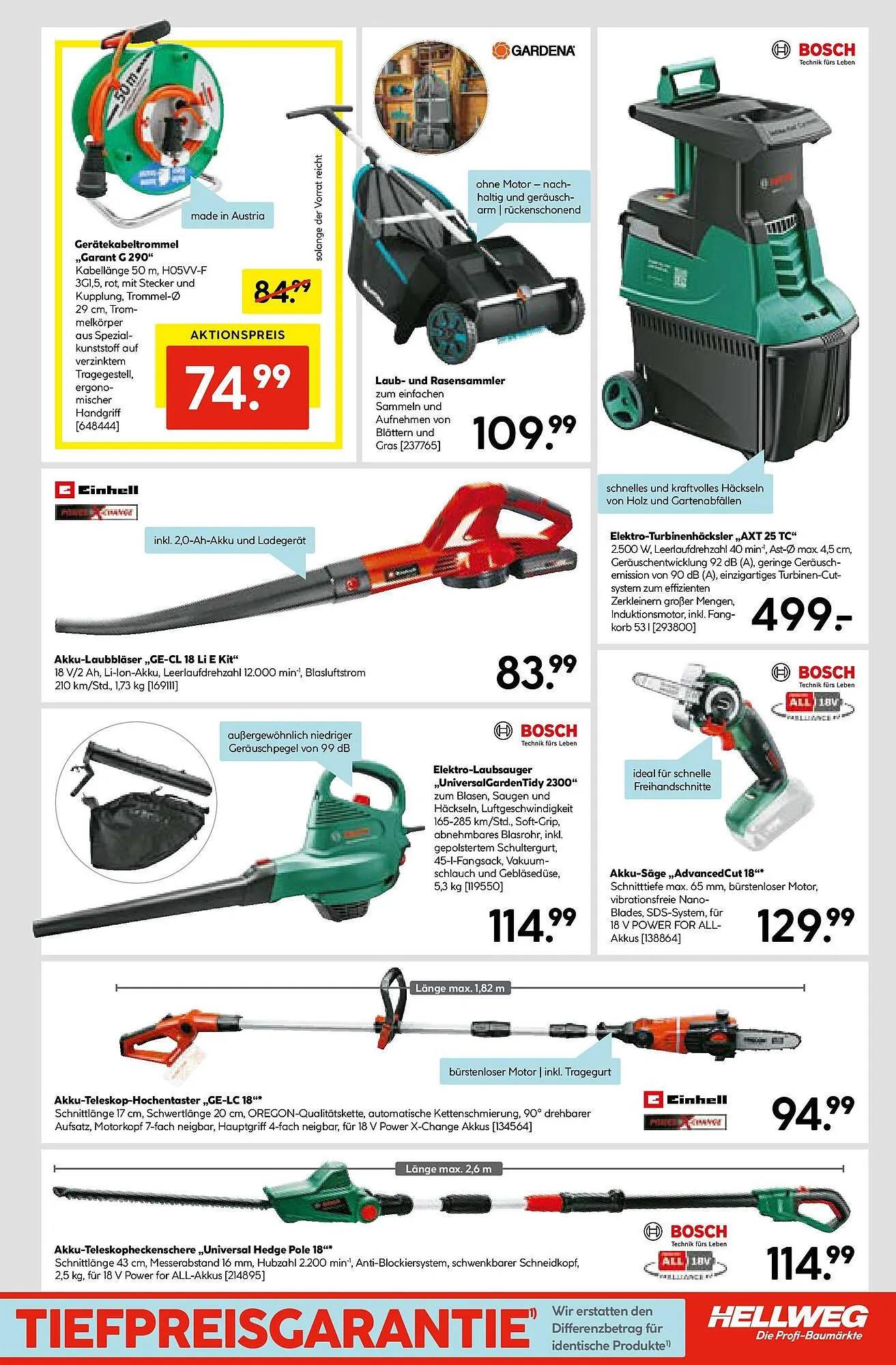 Hellweg Prospekt von 23. Oktober bis 29. Oktober 2025 - Flugblätt seite  21