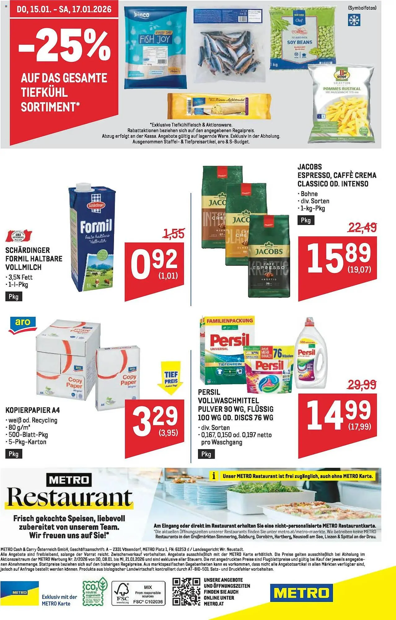 Metro Flugblatt von 8. Jänner bis 21. Jänner 2026 - Flugblätt seite 64