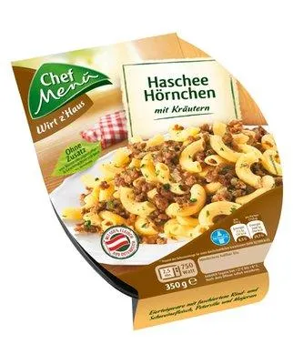 Chef Menü Hascheehörnchen