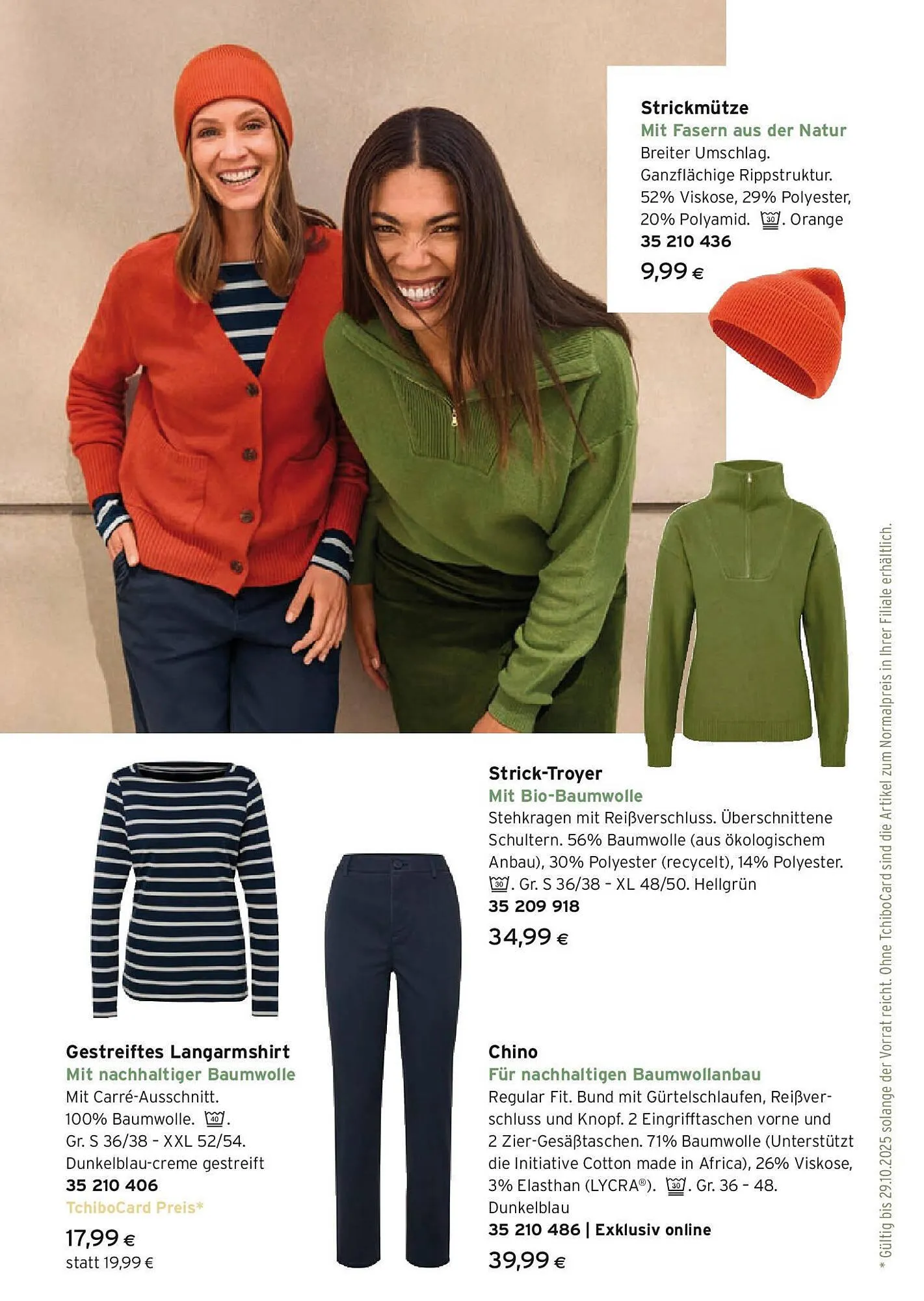 Tchibo Eduscho Flugblatt von 24. September bis 30. November 2025 - Flugblätt seite  14