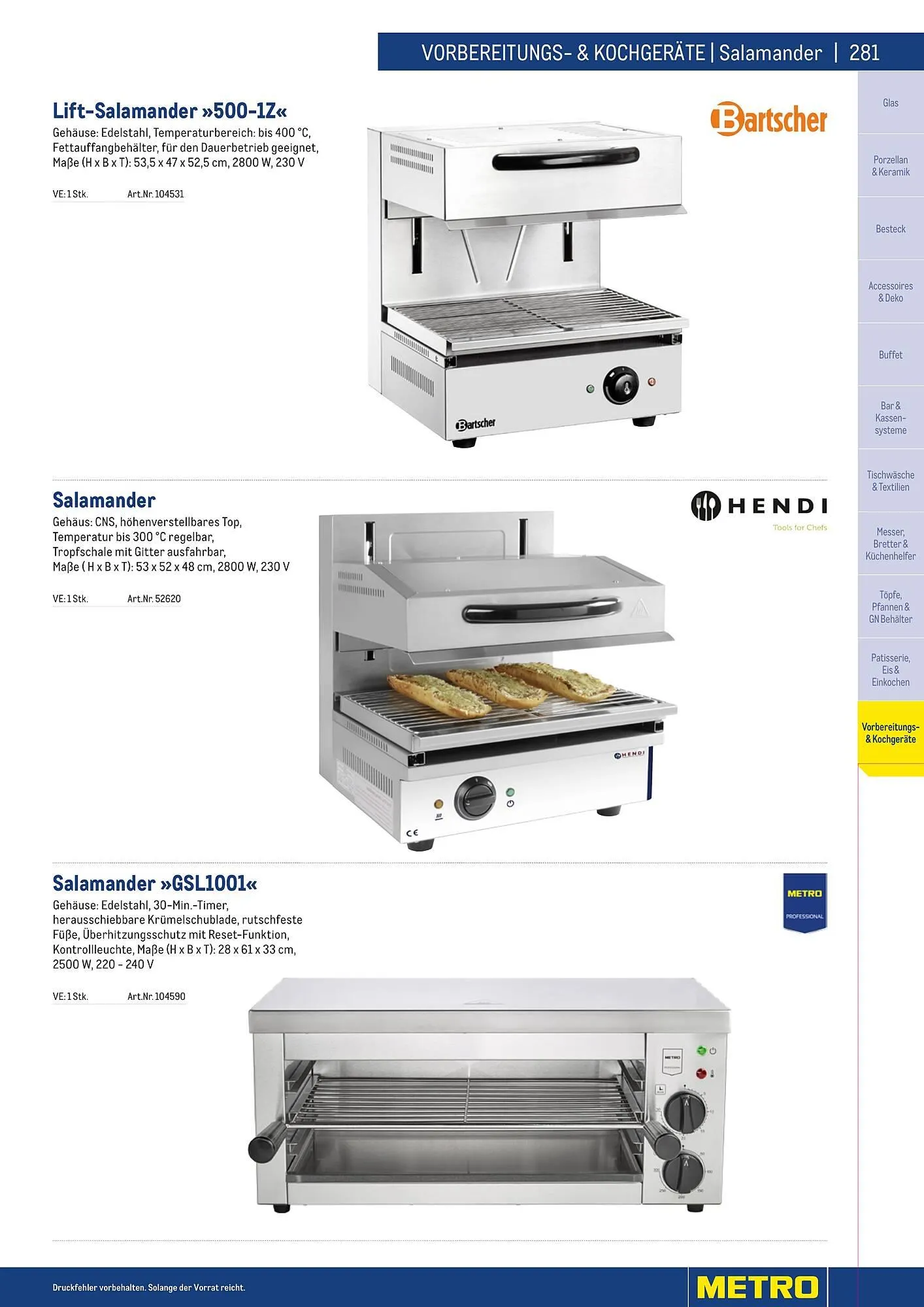 Metro Flugblatt von 25. März bis 31. Dezember 2026 - Flugblätt seite  281