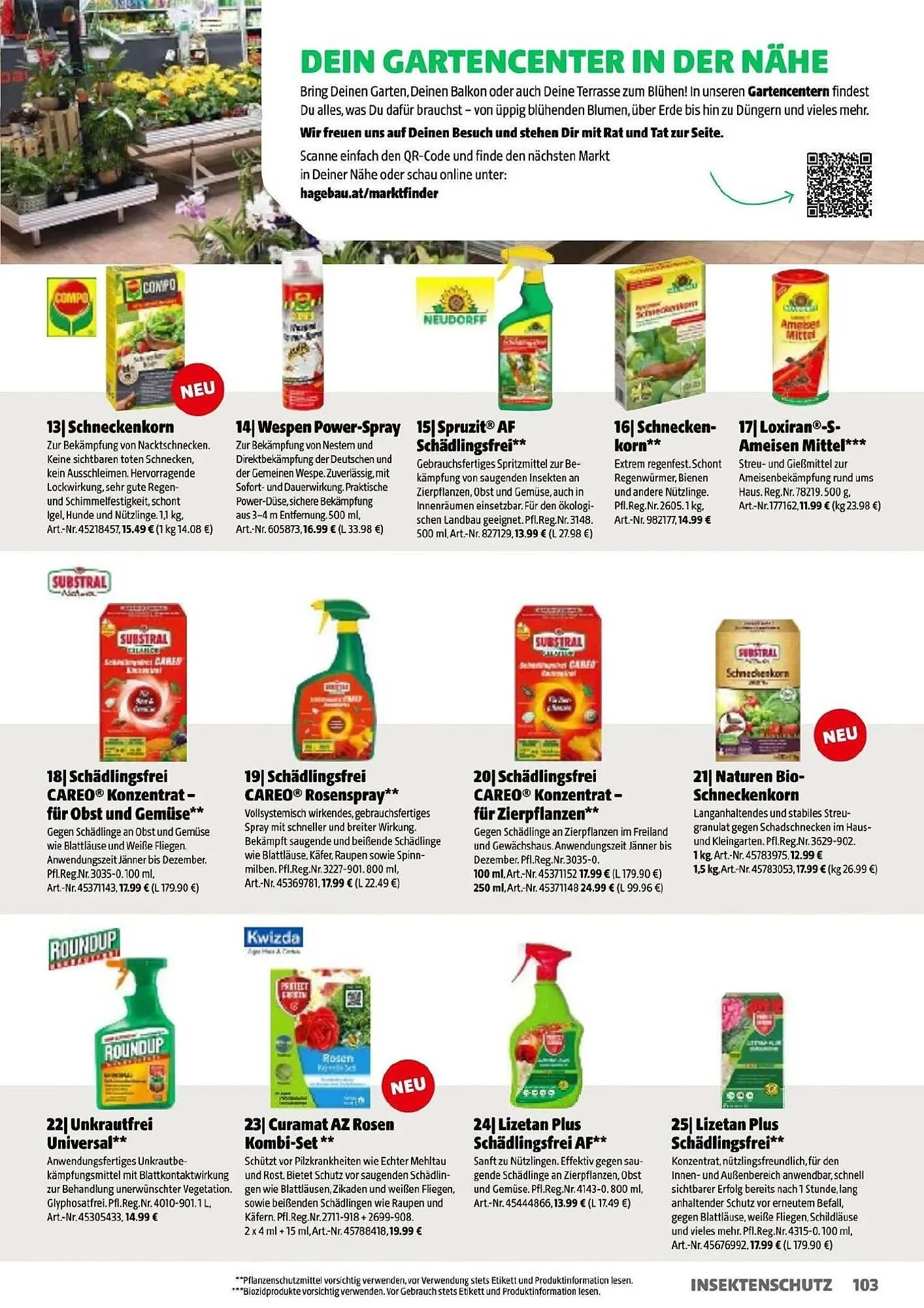 Der Grissemann Flugblatt von 14. März bis 31. Dezember 2025 - Flugblätt seite  103