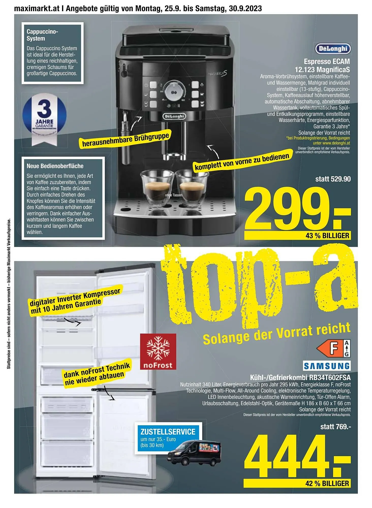 Maximarkt Flugblatt von 25. September bis 30. September 2023 - Flugblätt seite 14