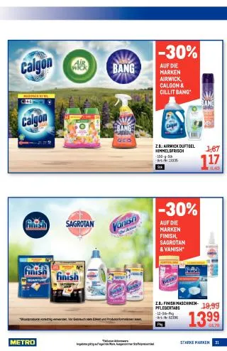 METRO Flugblatt Non-Food von 28. Mai bis 10. Juni 2026 - Flugblätt seite 31