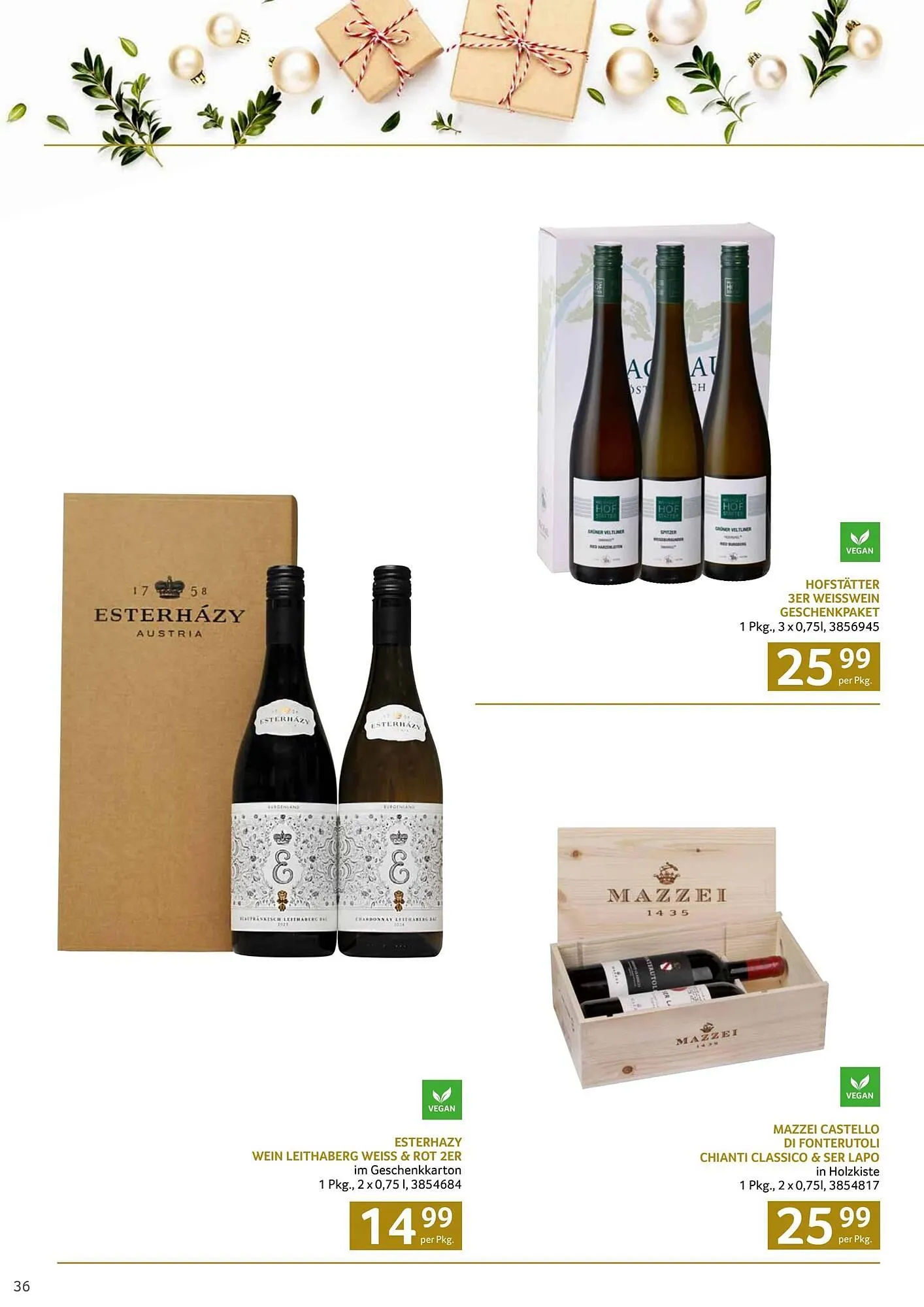 Transgourmet Flugblatt von 13. Oktober bis 24. Dezember 2025 - Flugblätt seite  36