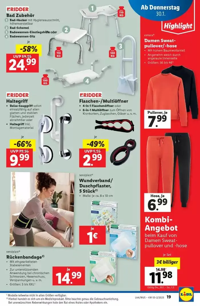 Exklusive Schnäppchen von 30. Jänner bis 5. Februar 2025 - Flugblätt seite  21