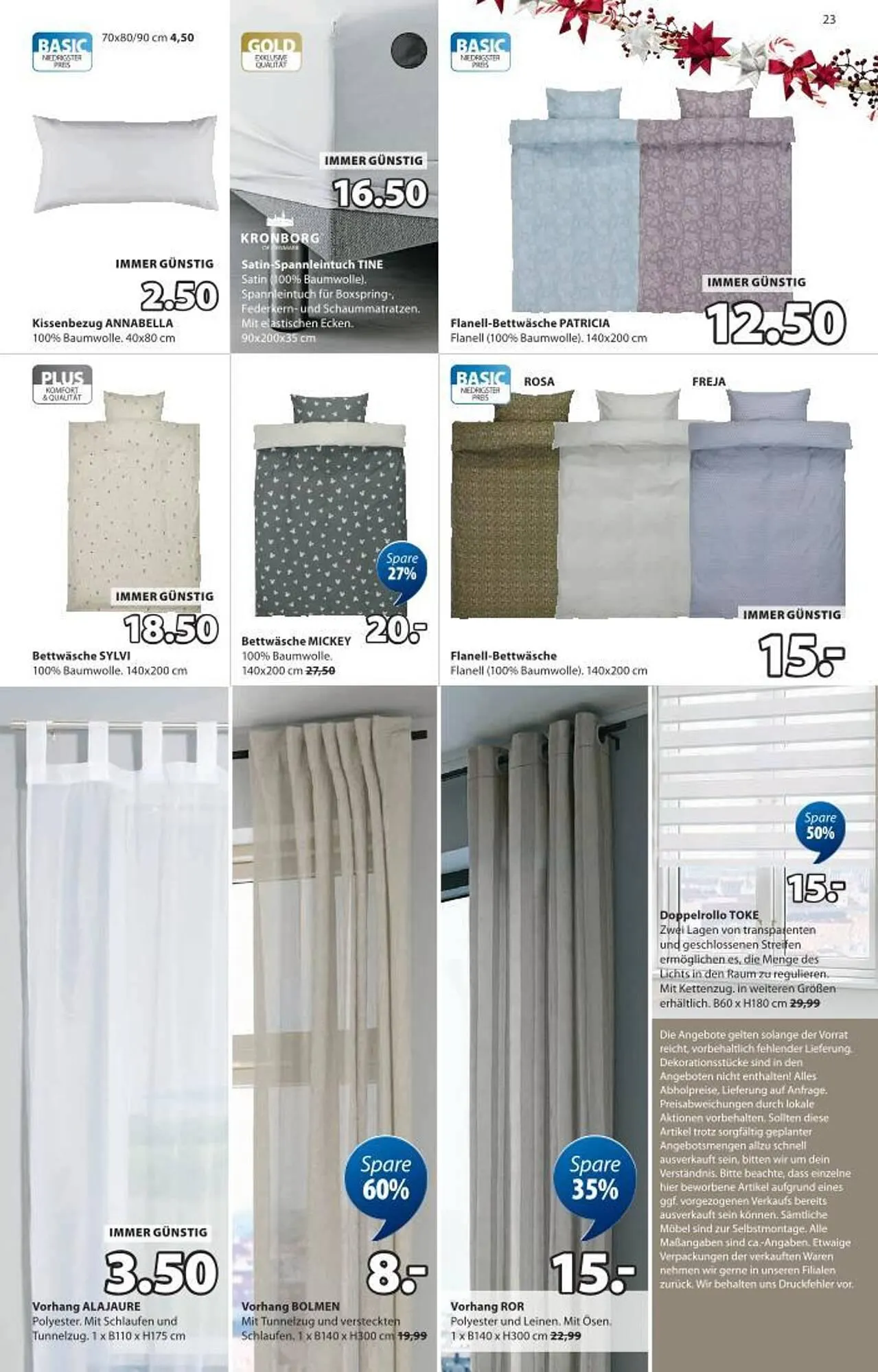 JYSK Flugblatt von 5. November bis 18. November 2025 - Flugblätt seite 23