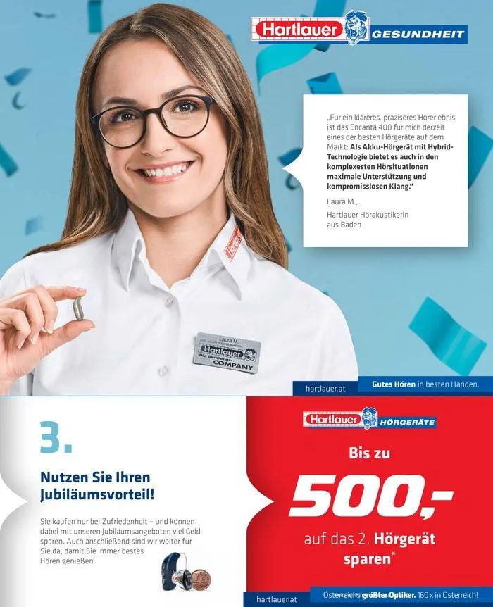 Hartlauer Optik von 30. Mai bis 31. Mai 2024 - Flugblätt seite 13