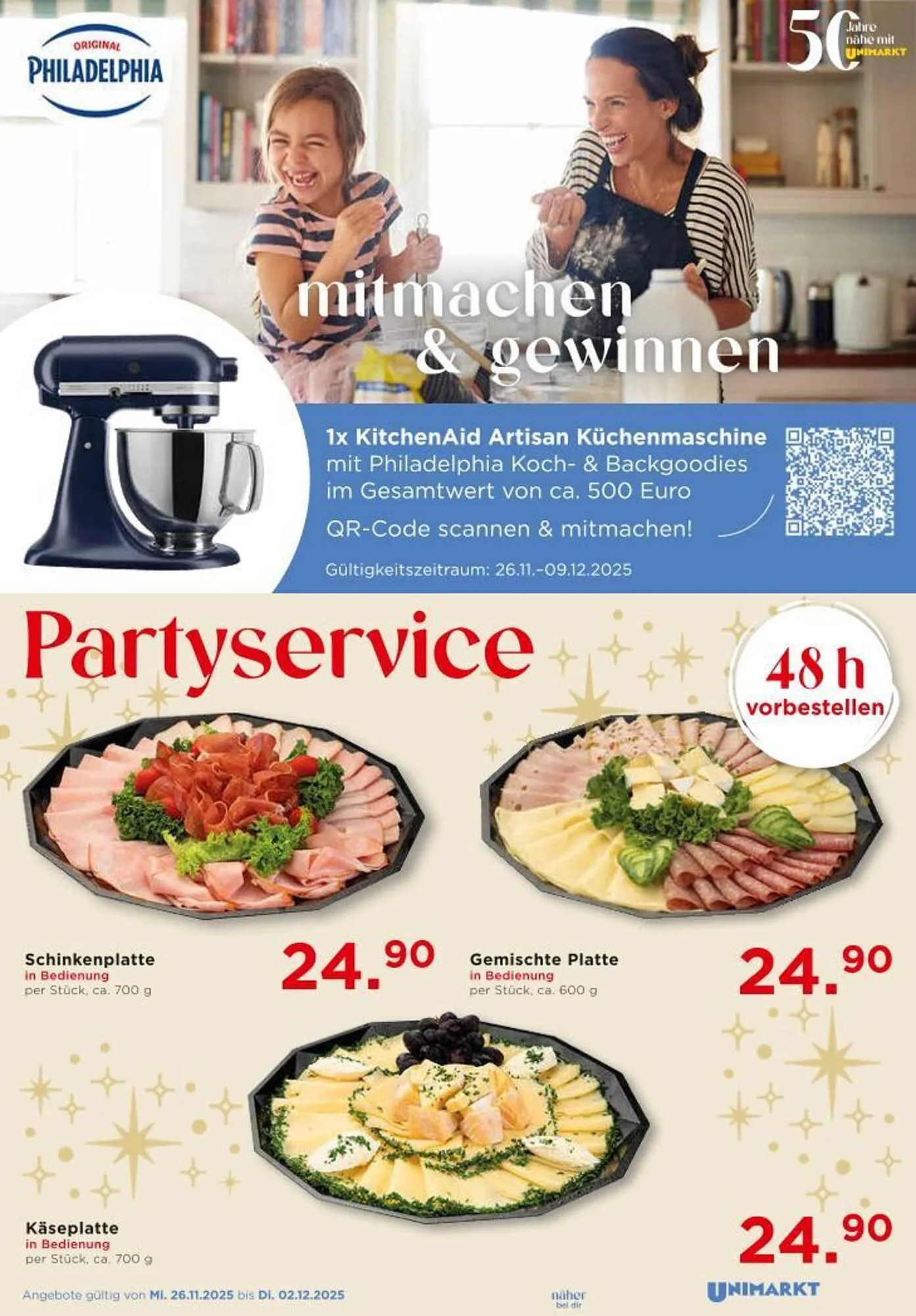 Unimarkt Flugblatt von 26. November bis 9. Dezember 2025 - Flugblätt seite  5