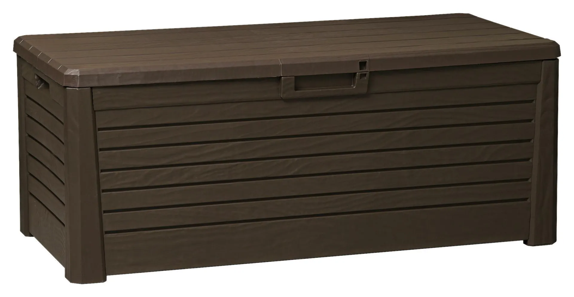 Kissenbox Wasserdicht Woody 148x60x72 cm, 550 L Braun