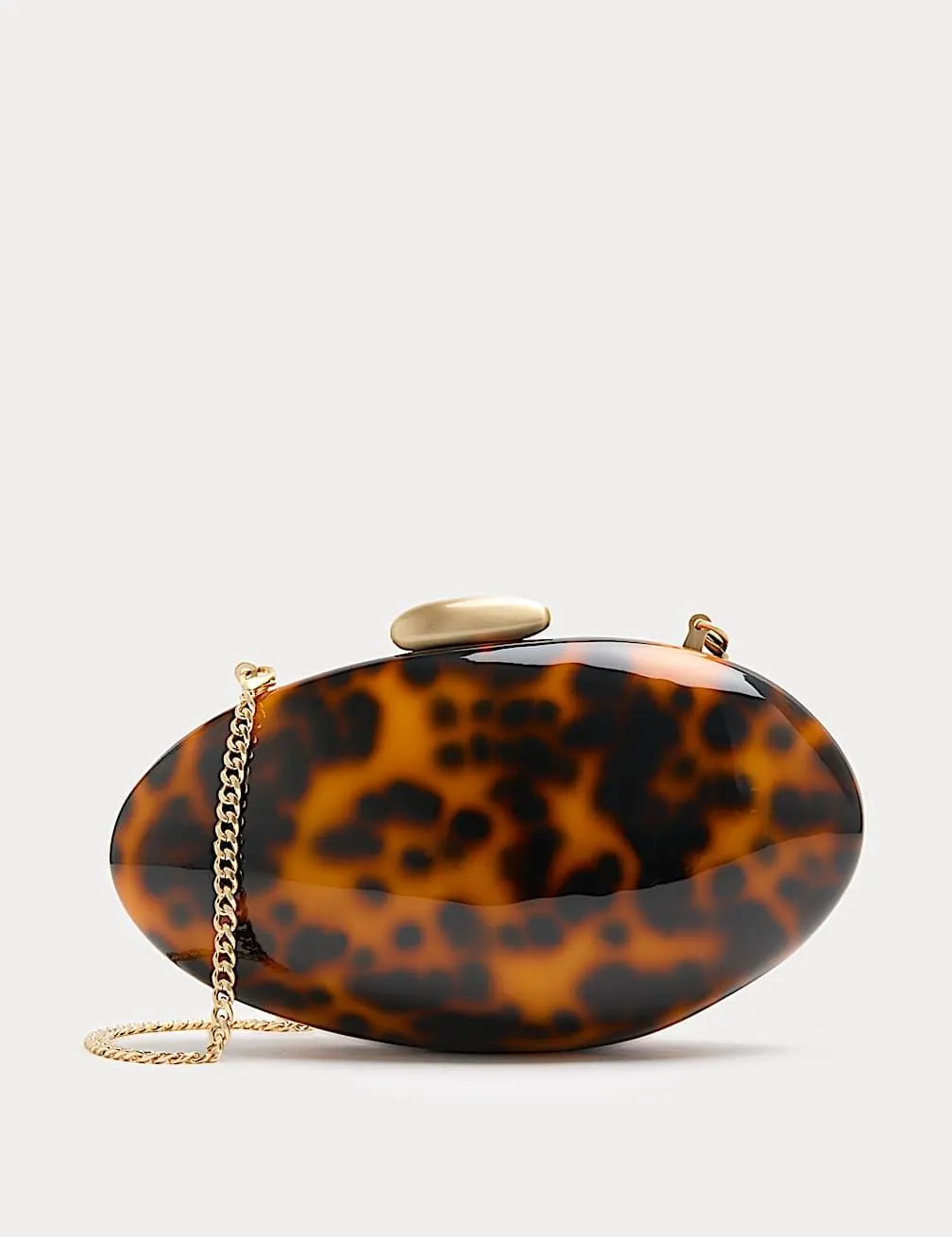 Tortoise Shell Clutch Bag