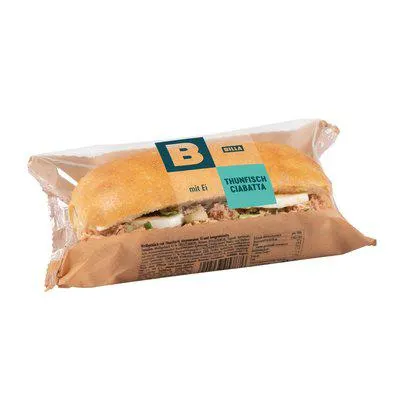 BILLA Ciabatta Thunfisch und Ei