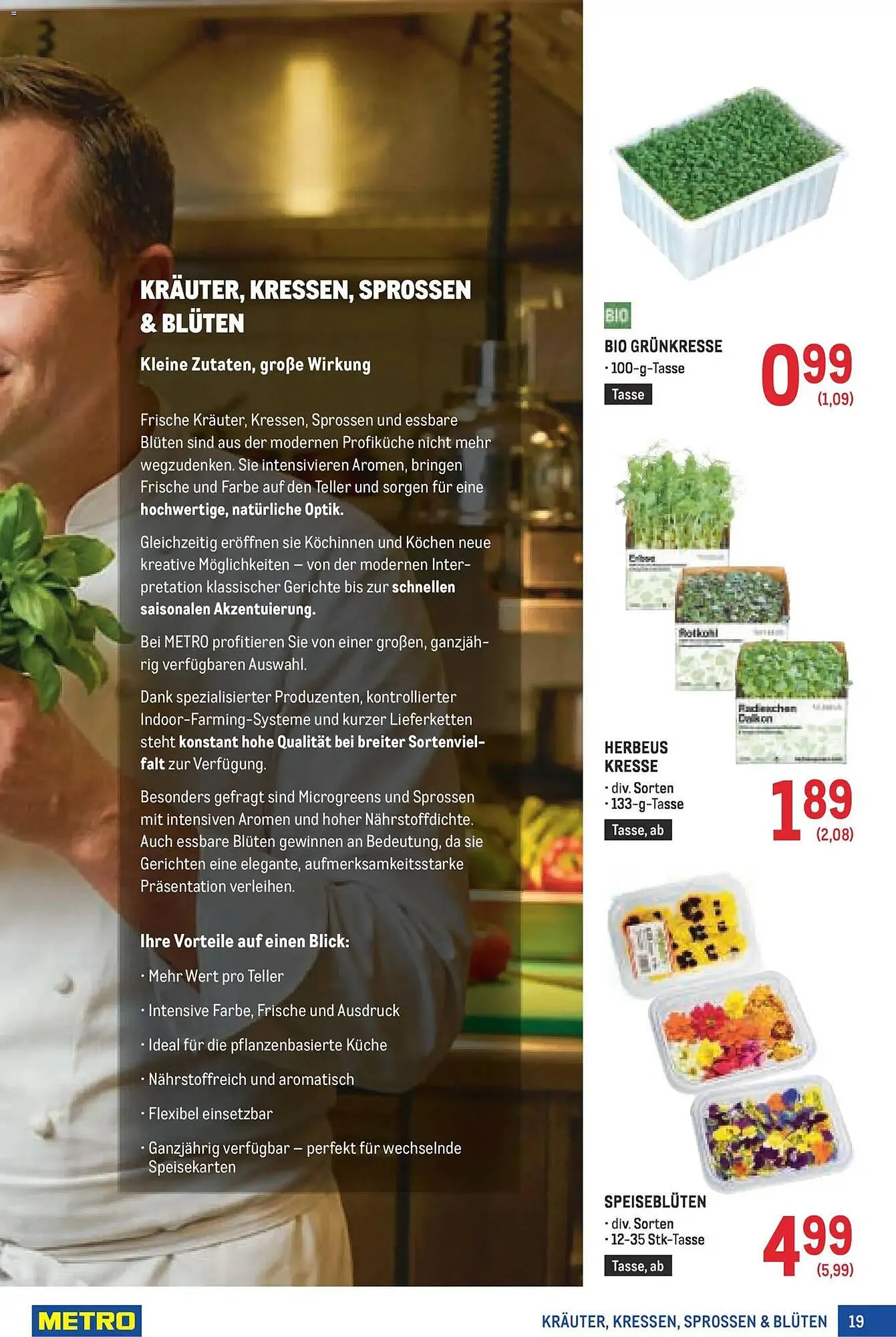 Metro Flugblatt von 19. März bis 1. April 2026 - Flugblätt seite 19