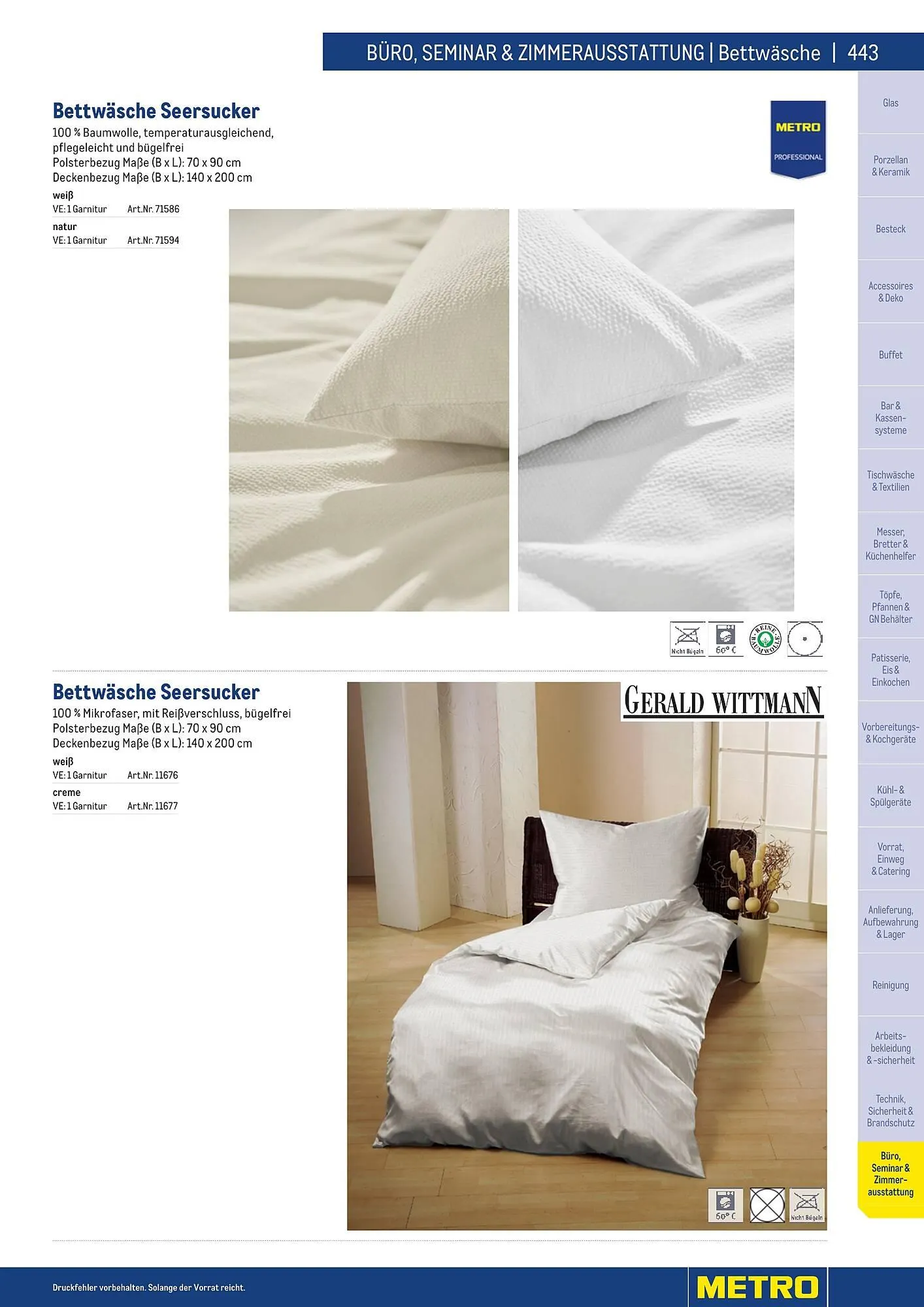 Metro Flugblatt von 25. März bis 31. Dezember 2026 - Flugblätt seite  443