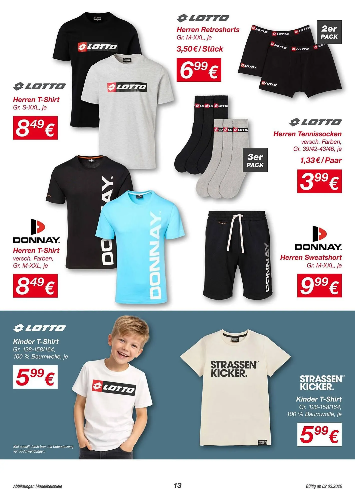 KiK Prospekt von 2. März bis 1. April 2026 - Flugblätt seite  13