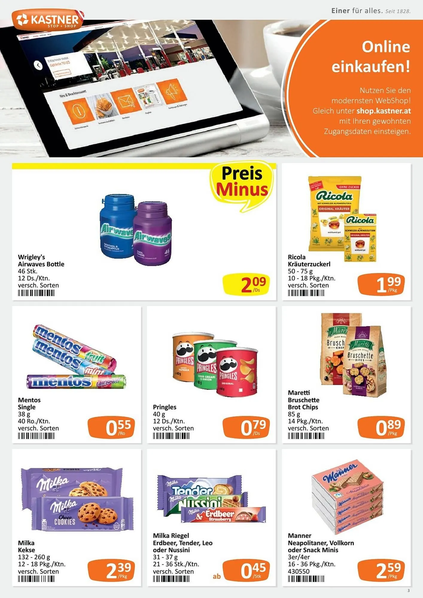 Kastner Flugblatt von 3. November bis 14. November 2025 - Flugblätt seite 3