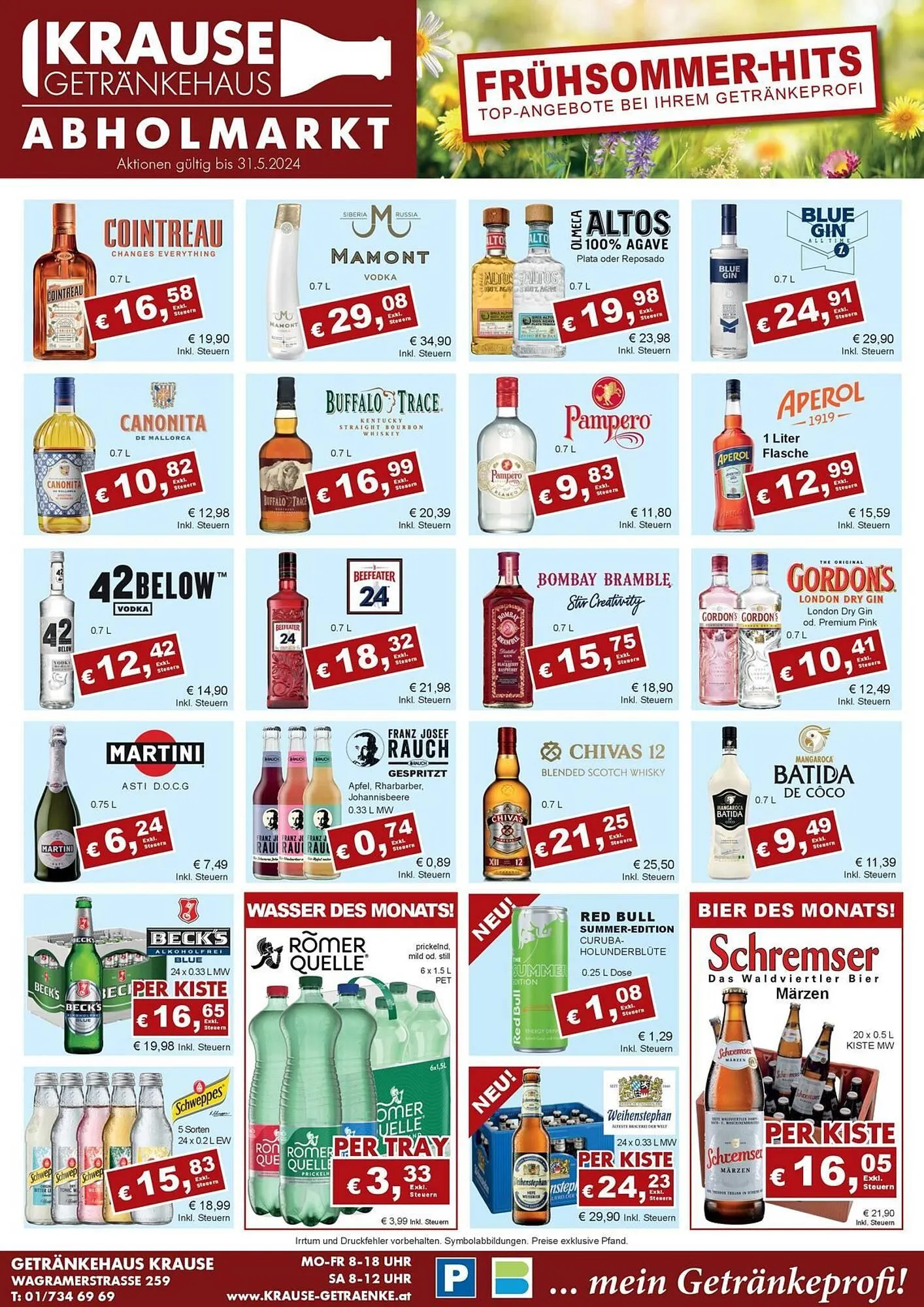 Krause Getränke Flugblatt - 1