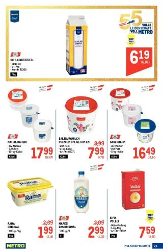 METRO Flugblatt Food - Metro Profi von 3. September bis 16. September 2026 - Flugblätt seite  23