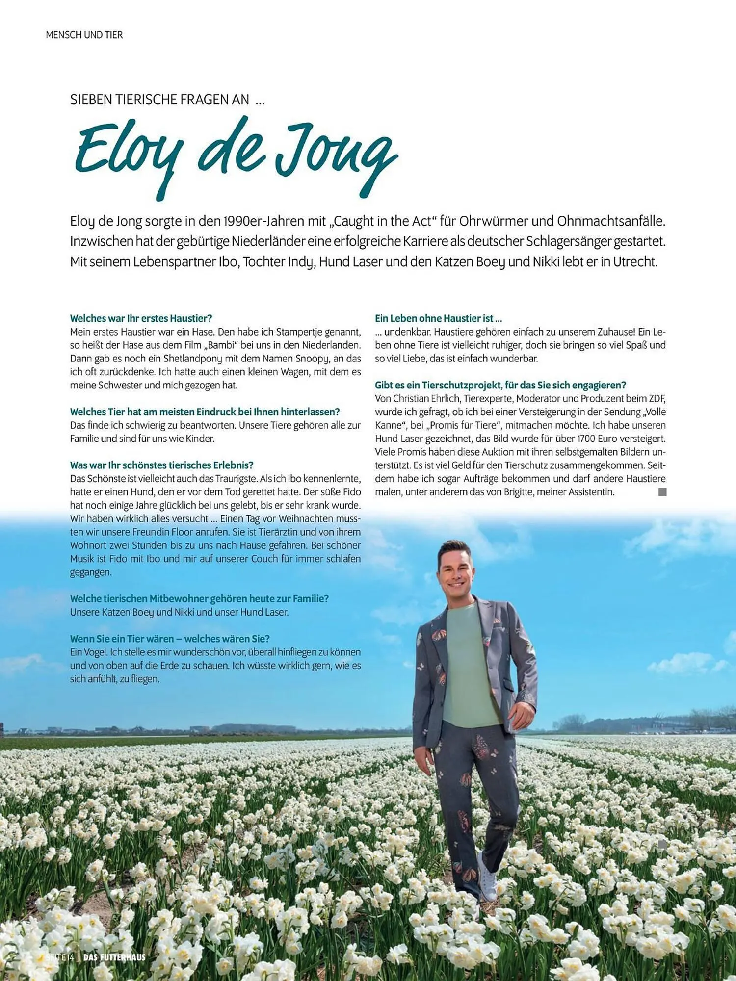 Das Futterhaus Flugblatt von 1. April bis 20. Mai 2024 - Flugblätt seite  14