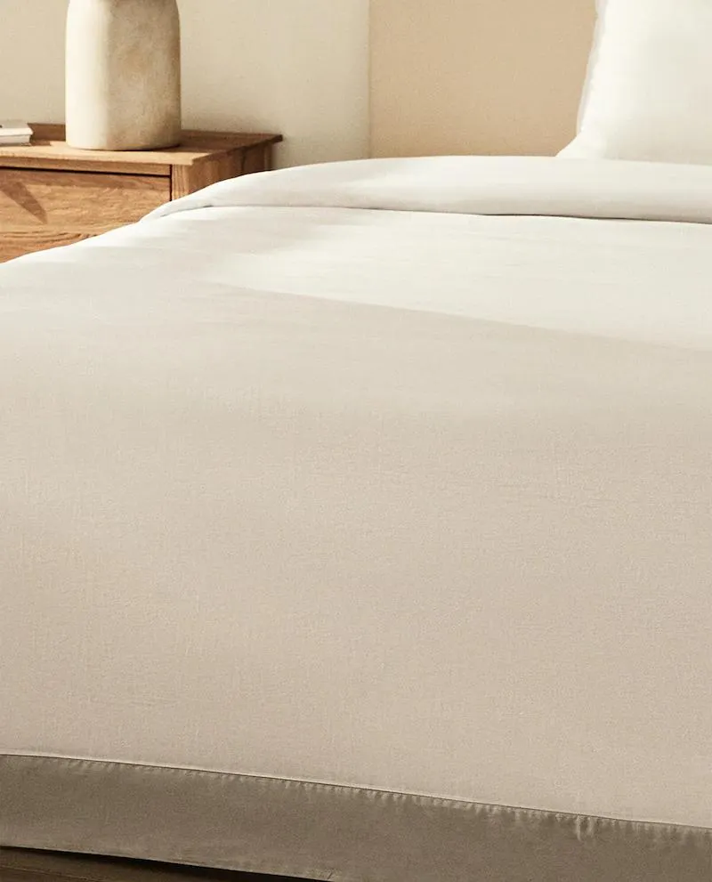 BETTBEZUG SATIN BORTE