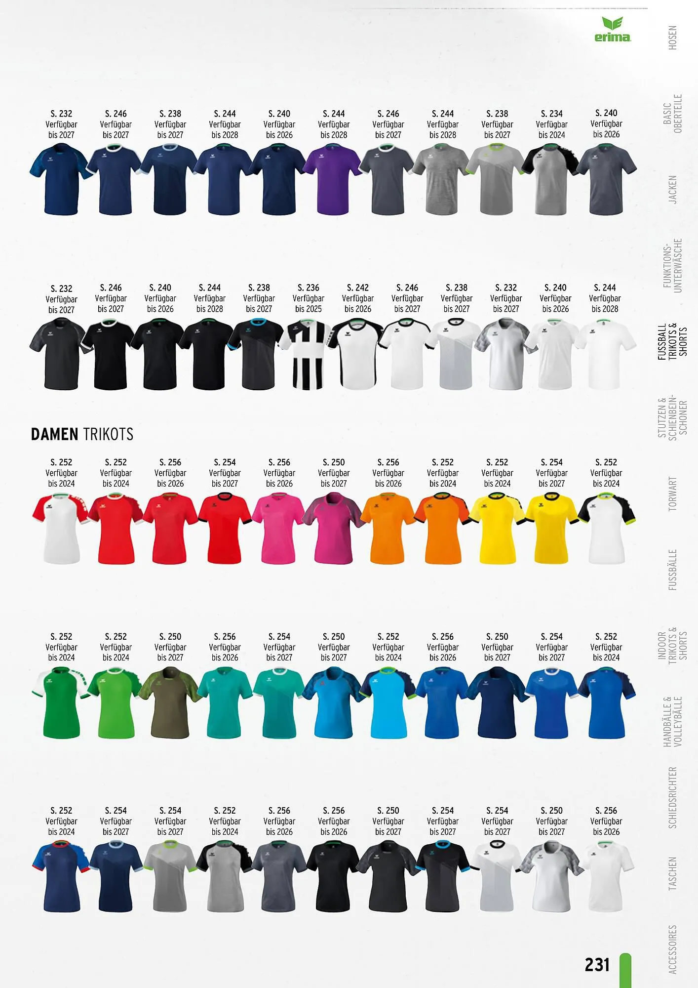 ERIMA Flugblatt von 2. Jänner bis 31. Dezember 2024 - Flugblätt seite  231