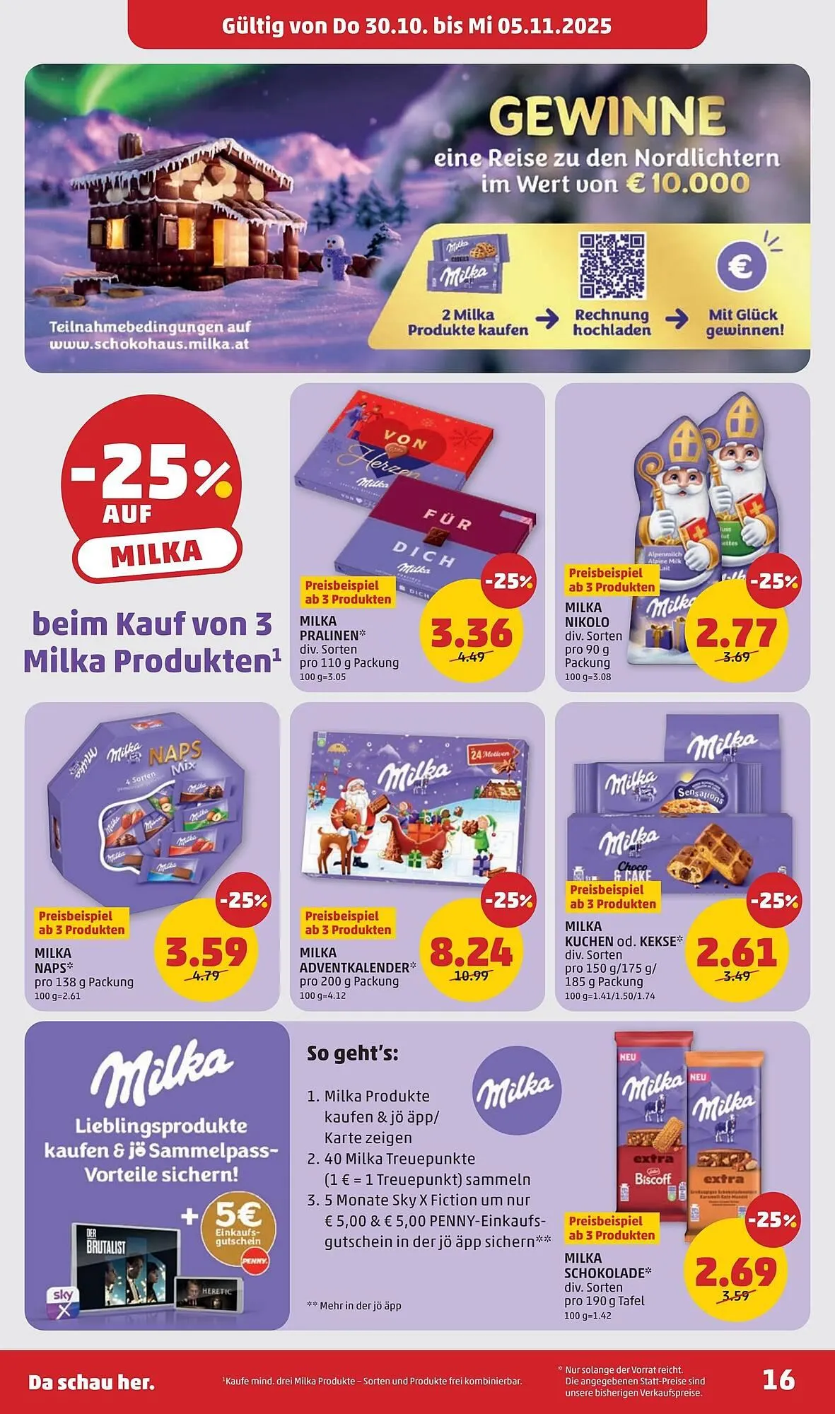 PENNY Flugblatt von 30. Oktober bis 5. November 2025 - Flugblätt seite 16