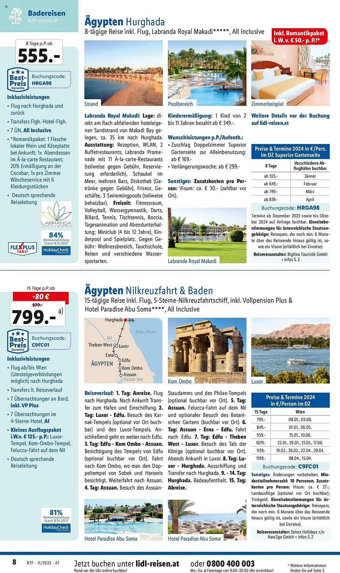 Lidl Flugblatt von 15. November bis 15. Dezember 2023 - Flugblätt seite 8