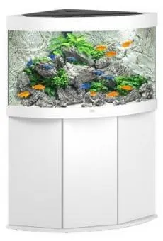 JUWEL Trigon 190 Liter LED Aquarium- Schrankkombination in weiß