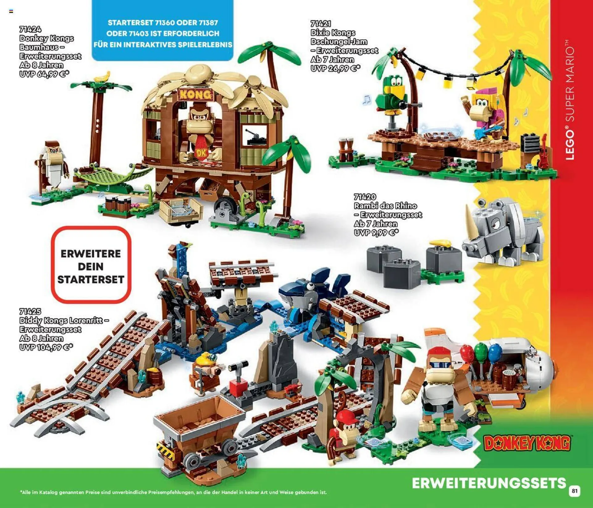 Lego Flugblatt von 4. Jänner bis 30. Juni 2024 - Flugblätt seite  81