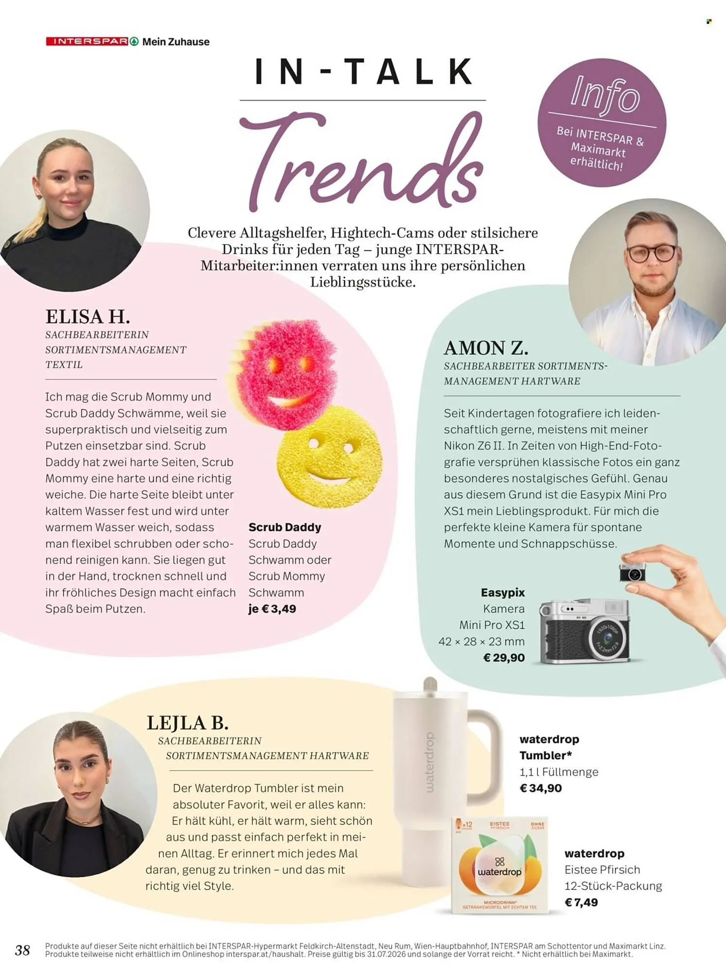 Interspar Flugblatt von 7. April bis 31. Juli 2026 - Flugblätt seite  38