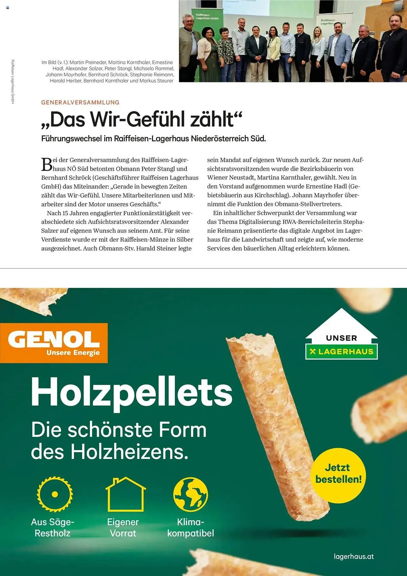 Lagerhaus Flugblatt von 1. November bis 30. November 2025 - Flugblätt seite  15