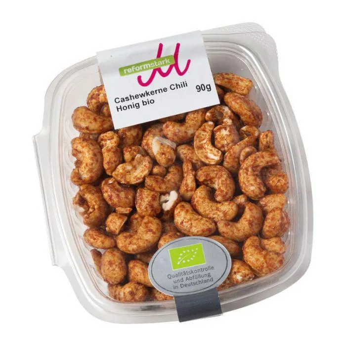Reformstark Cashewkerne Chili Honig 90g