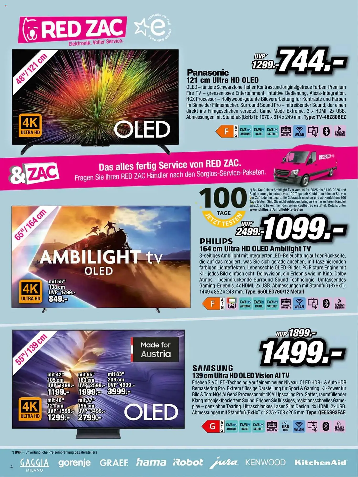 Red Zac Flugblatt von 26. Jänner bis 11. Februar 2026 - Flugblätt seite 4
