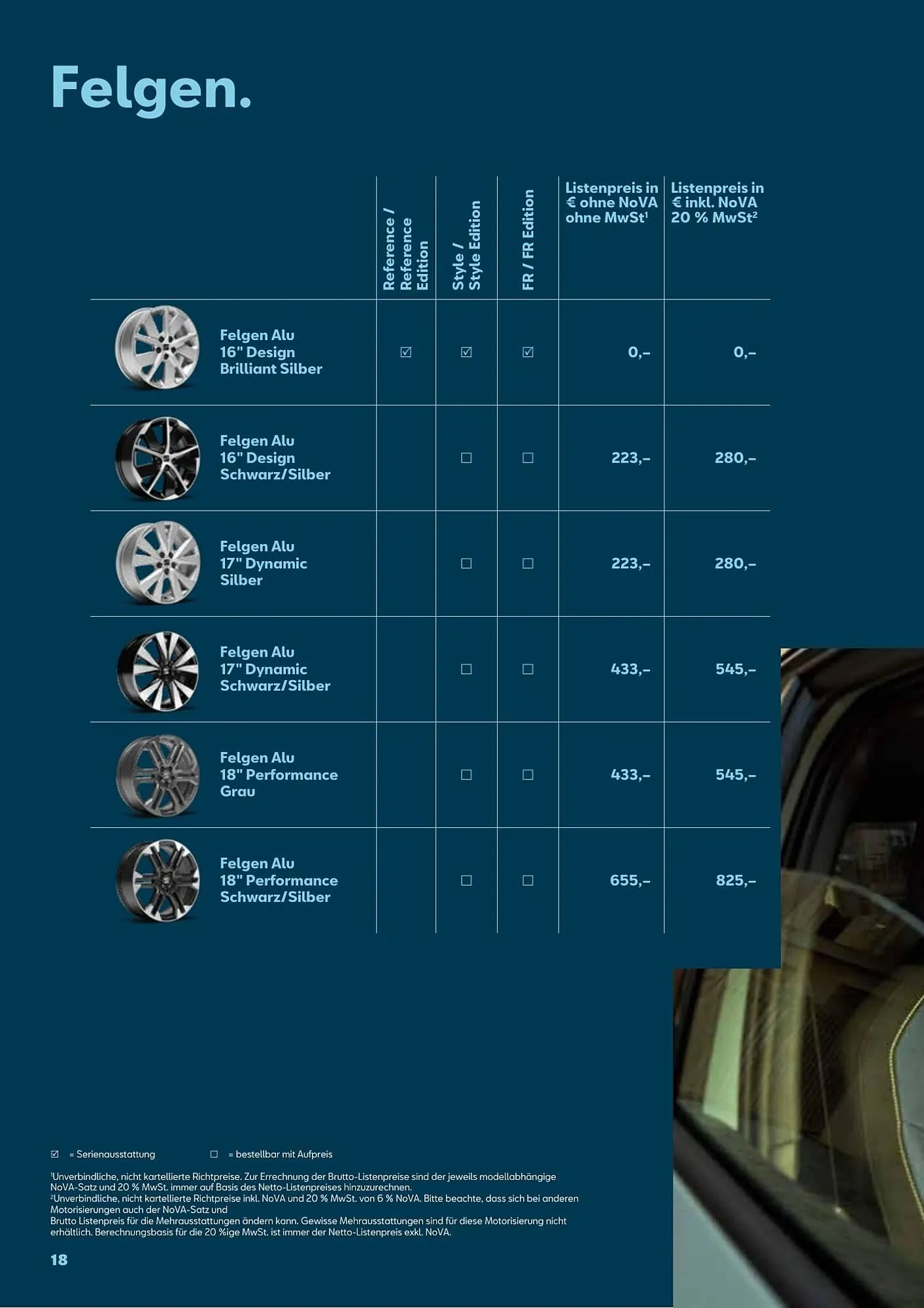 Seat Flugblatt von 13. Jänner bis 29. Dezember 2026 - Flugblätt seite 18