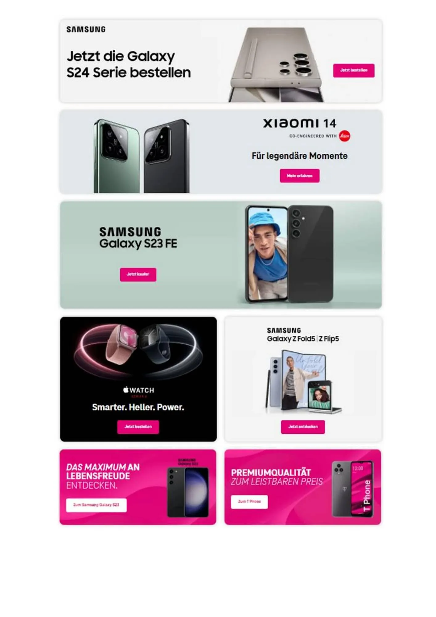 Magenta Flugblatt von 11. März bis 17. März 2024 - Flugblätt seite  2