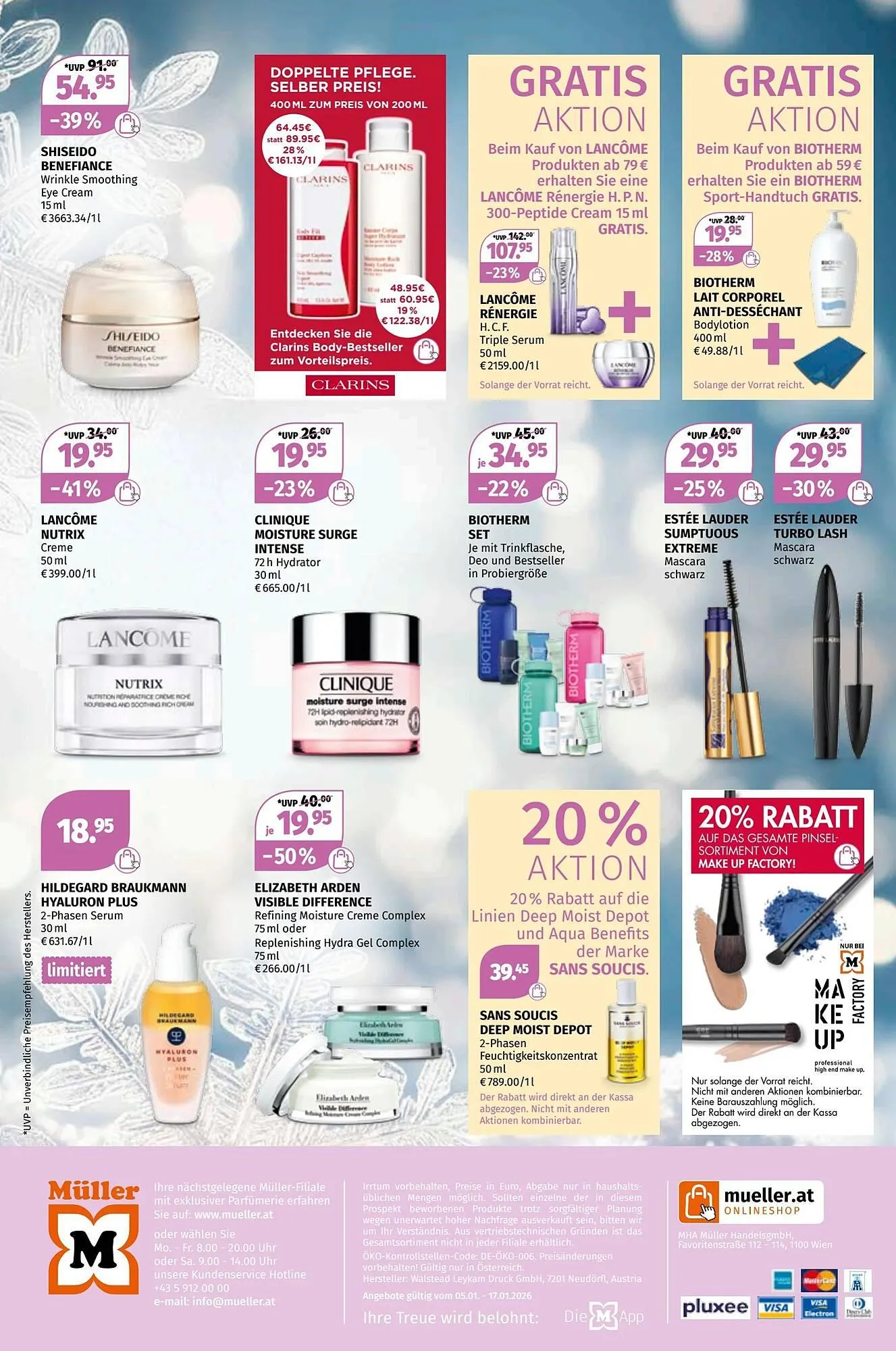 Müller Flugblatt von 5. Jänner bis 17. Jänner 2026 - Flugblätt seite  4